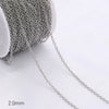 Diy Jewelry Copper Chain Handmade Personality Minimalist 14K Gold Electroplated Accessories
