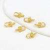 Diy Jewelry Copper Ushaped Spring Buckle Electroplated Accessories For Bracelet Necklace Earrings Pendant