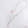 Diy Jewelry Mobile Phone Lanyard Crystal Gem Pearl Diamond Plastic Nylon Metal Buckle Handmade Unisex