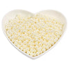 Diy Manual Glue Filler Accessories Nonporous Abs Imitation Pearl Beads Natural Style