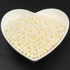 Diy Manual Glue Filler Accessories Nonporous Abs Imitation Pearl Beads Natural Style