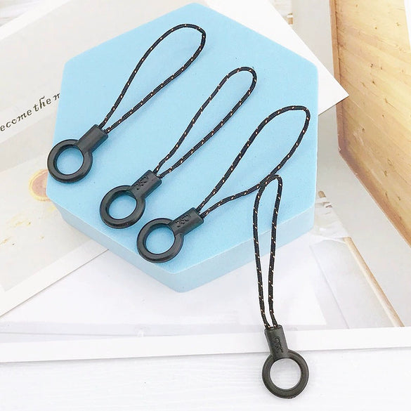 Diy Mobile Phone Case Lanyard Accessories Round Hole Thick Fish Wire Small Rope Plastic Material