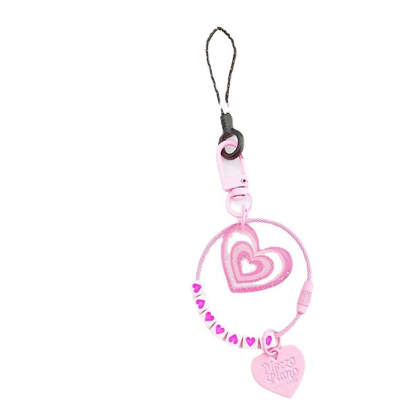 Diy Mobile Phone Case Lanyard Accessories Round Hole Thick Fish Wire Small Rope Plastic Material