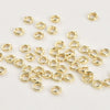 Diy Pearl Bracelet Necklace Closing Ring Accessories Copper Electroplated Double Hole Pig Nose Closed Ring Buckle