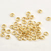Diy Pearl Bracelet Necklace Closing Ring Accessories Copper Electroplated Double Hole Pig Nose Closed Ring Buckle