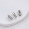 Diy Pearl Bracelet With Three Row Oval Spacer Beads Copper Plated Real Gold And Micro Zircon Electroplating Treatment