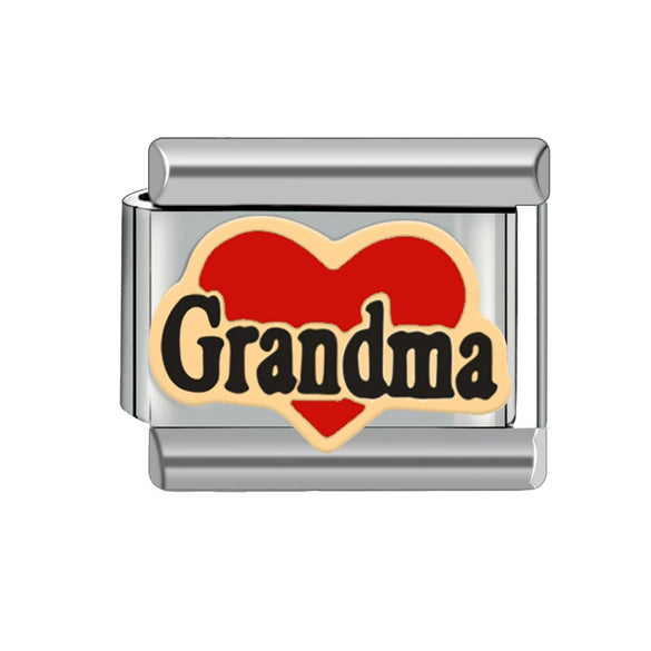 Diy Removable Stitching Fashionable Geometric Stainless Steel Italian Charm Module Bracelet For Unisex