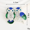 Diy Rhinestone Owl Alloy Clothing Accessories With Electroplating And Dragonfly Turtle Patterns