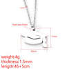 Doctor Hat Necklace Jewelry Stainless Steel Titanium Steel Ushaped Electroplating O Word Chain Unisex Versatile