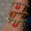 Dopamine Bracelet Copper Geometric Fish Conch Coral Pearl Pendant Electroplating Fashion