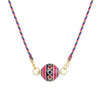 Dopamine Twist Irregular Geometric Copper Necklace With Furnace Vacuum Plating
