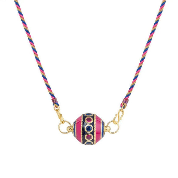 Dopamine Twist Irregular Geometric Copper Necklace With Furnace Vacuum Plating