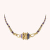 Dopamine Twist Irregular Geometric Copper Necklace With Furnace Vacuum Plating