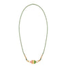 Dopamine Twist Irregular Geometric Copper Necklace With Furnace Vacuum Plating