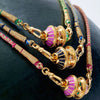 Dopamine Twist Irregular Geometric Copper Necklace With Furnace Vacuum Plating