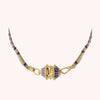 Dopamine Twist Irregular Geometric Copper Necklace With Furnace Vacuum Plating