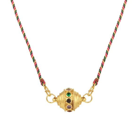 Dopamine Twist Irregular Geometric Copper Necklace With Furnace Vacuum Plating