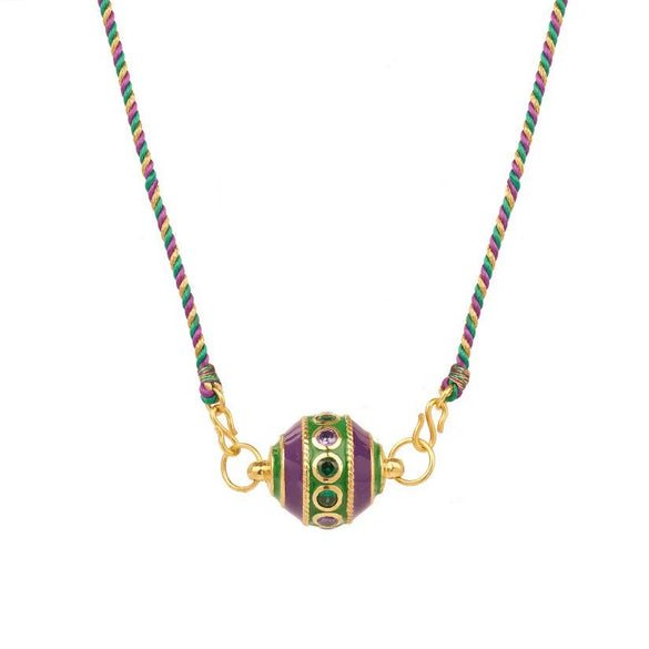 Dopamine Twist Irregular Geometric Copper Necklace With Furnace Vacuum Plating
