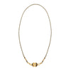 Dopamine Twist Irregular Geometric Copper Necklace With Furnace Vacuum Plating