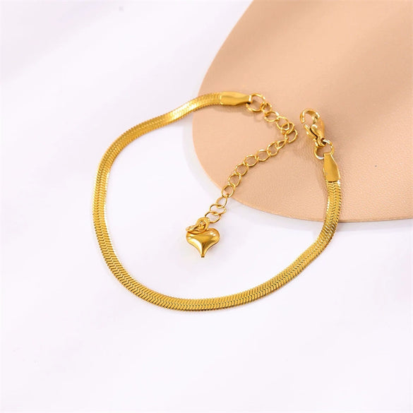 Double Layer Elastic Cord Stainless Steel Bead Hand Jewelry Women's Ball Bead Bracelet With Electroplating