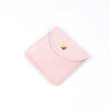 Double Sided Velvet Snap Button Jewelry Packaging Pouch Fabric Necklace Storage Bag Moisture Proof Scratch Resistant