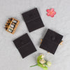 Double Sided Velvet Snap Closure Jewelry Storage Pouch Flip Pocket Fabric Packaging Bag For Rings And Earrings