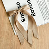Doublelayer Satin Ribbon Bow Duckbill Clip Women's Handmade Cloth Hair Accessory