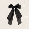 Doublelayer Satin Ribbon Broken Bow Hairpin Polyester Handmade Women's Hair Accessories