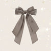Doublelayer Satin Ribbon Broken Bow Hairpin Polyester Handmade Women's Hair Accessories