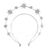 Doublelayer Sixpointed Star Boho Headband Metal Electroplated Women's Hair Accessories