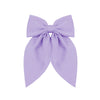 Doublesided Satin Bow Handmade Women's Oneword Clip Hairpin
