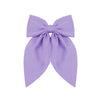 Doublesided Satin Bow Handmade Women's Oneword Clip Hairpin