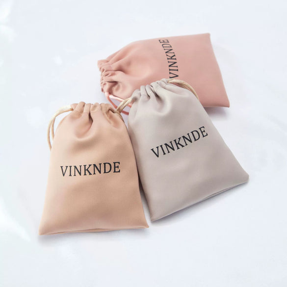 Drawstring Satin Silk Jewelry Storage Bag
