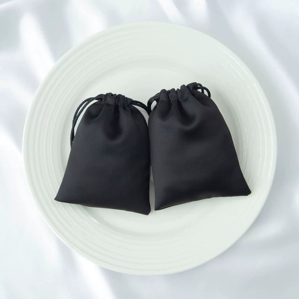 Drawstring Satin Silk Jewelry Storage Bag