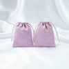 Drawstring Satin Silk Jewelry Storage Bag