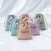 Drawstring Satin Silk Jewelry Storage Bag