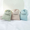 Drawstring Satin Silk Jewelry Storage Bag