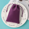 Drawstring Velvet Flannel Cloth Jewelry Gift Packaging Bag
