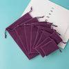 Drawstring Velvet Flannel Cloth Jewelry Gift Packaging Bag