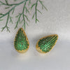 Drop Shape Copper Inlaid Zircon Women's Light Luxury Highend Elegant Earrings Jewelry
