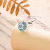 Ear Bone Nail Metal Geometric Hollow Star Inlaid With Zircon Fashion Style