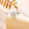 Ear Bone Nail Metal Geometric Hollow Star Inlaid With Zircon Fashion Style