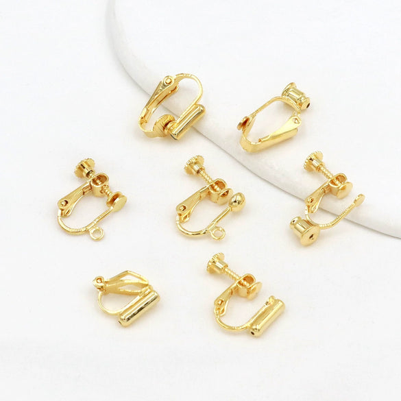 Ear Clip Converter 18K Gold Plated U Shaped