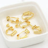 Ear Clip Converter 18K Gold Plated U Shaped