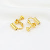 Ear Clip Converter 18K Gold Plated U Shaped