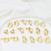 Ear Clip Converter 18K Gold Plated U Shaped