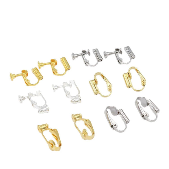 Ear Clip Converter 18K Gold Plated U Shaped