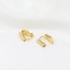 Ear Clip Converter 18K Gold Plated U Shaped