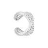 Ear Clip Earrings Zirconia Geometric Light Luxury Style