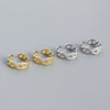 Ear Clip 925 Silver Geometric Electroplating Jewelry